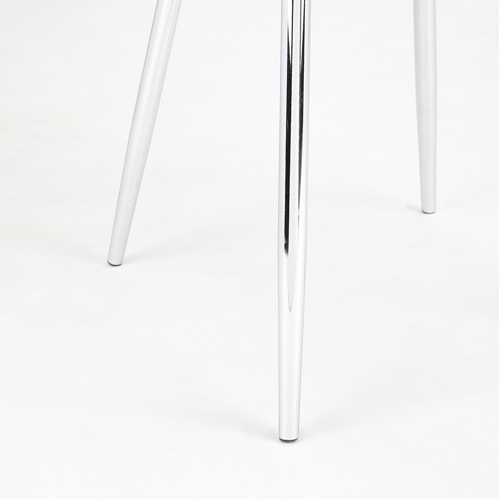 Chaise de salle à manger Emily : similicuir gris