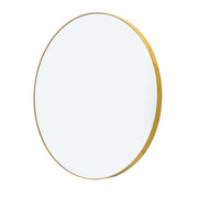 Miroir mural : Or brossé