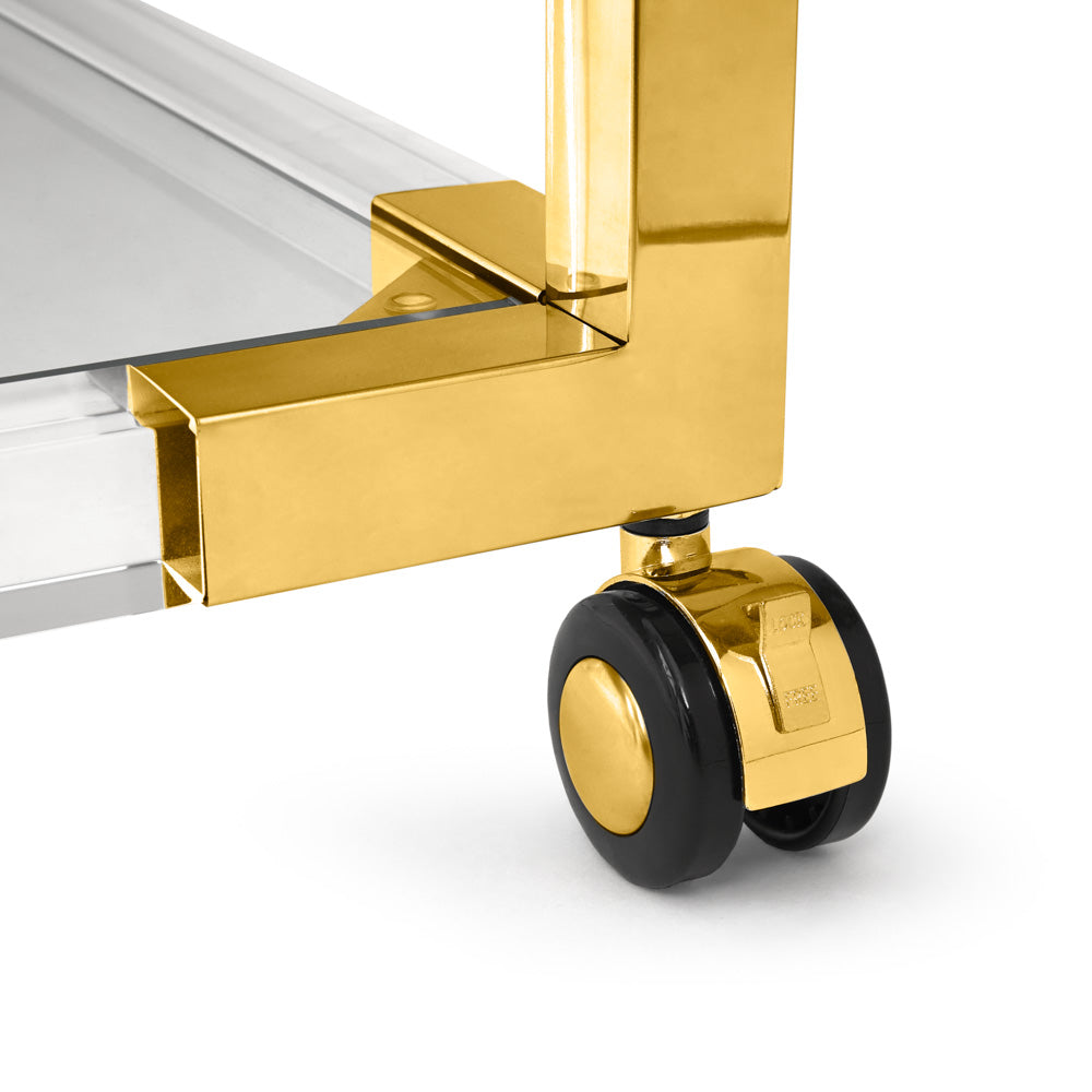 Chariot à lingots d'or Esmée