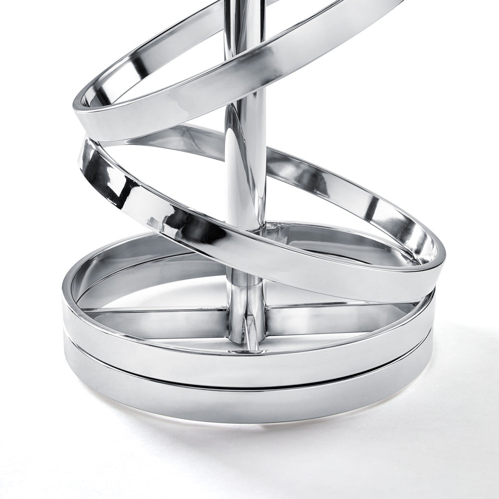 Tabouret de comptoir Glam : Lin ivoire
