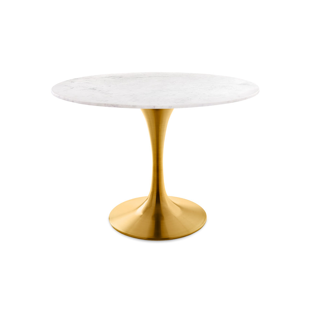 Table à manger Kyros : Or mat