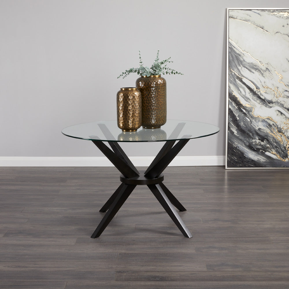 Table de salle à manger en bois Cecilia