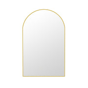 Miroir de sol Dora : cadre doré