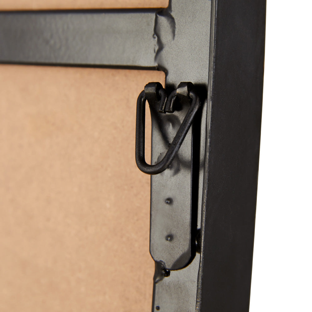 Miroir de sol Philip : cadre noir