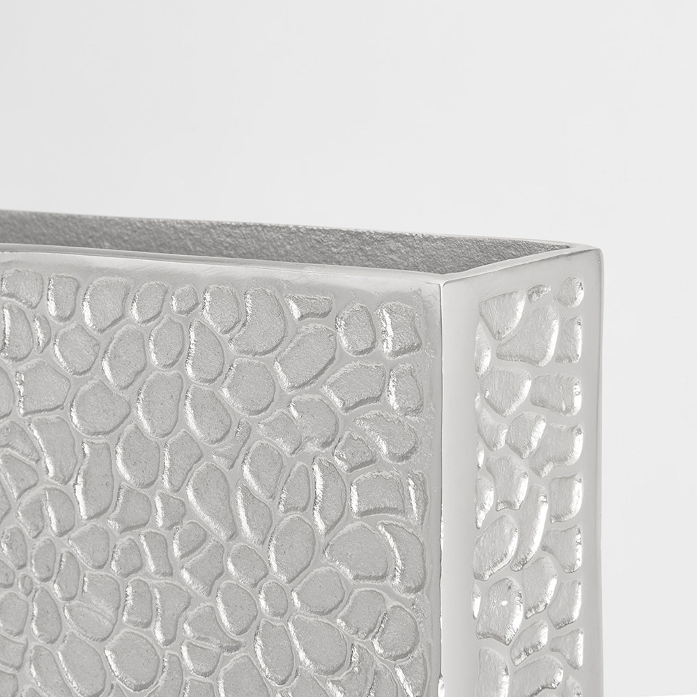 Vases Sabi en argent : lot de 2