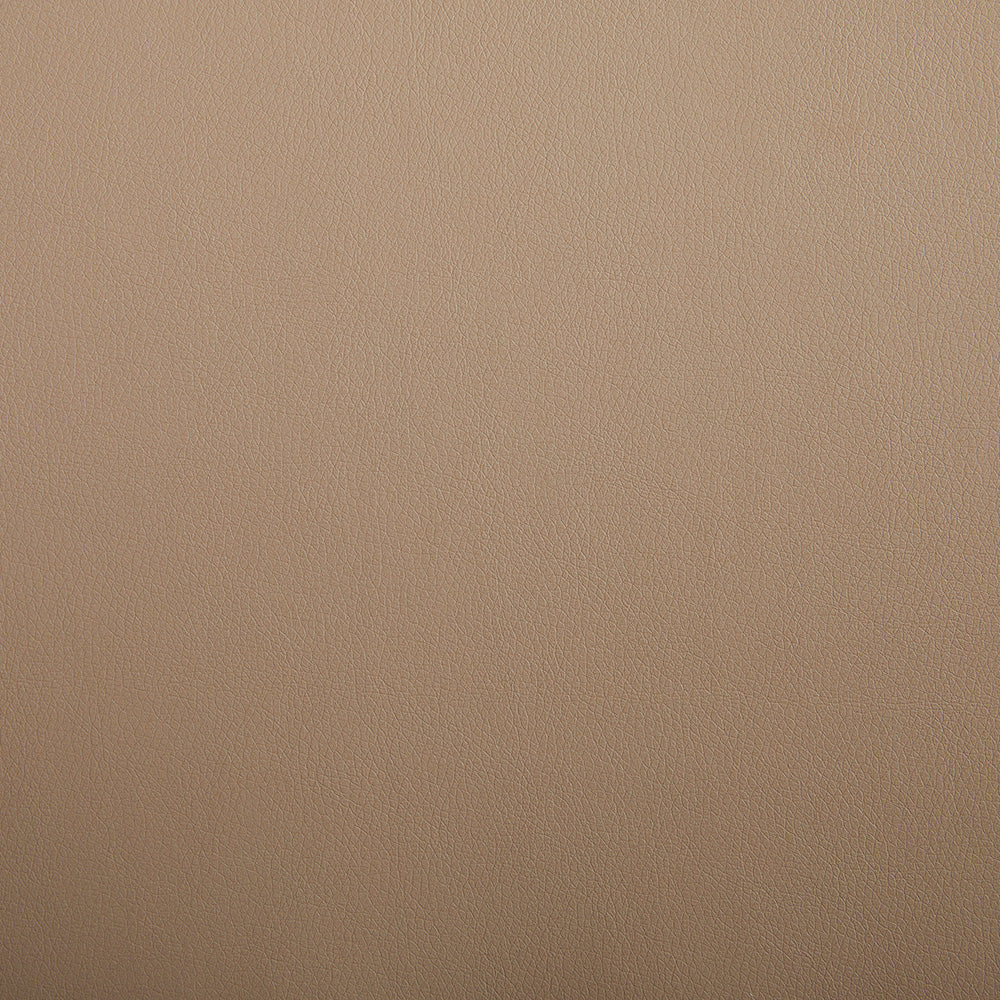 Chaise de comptoir à base noire Havana : similicuir taupe