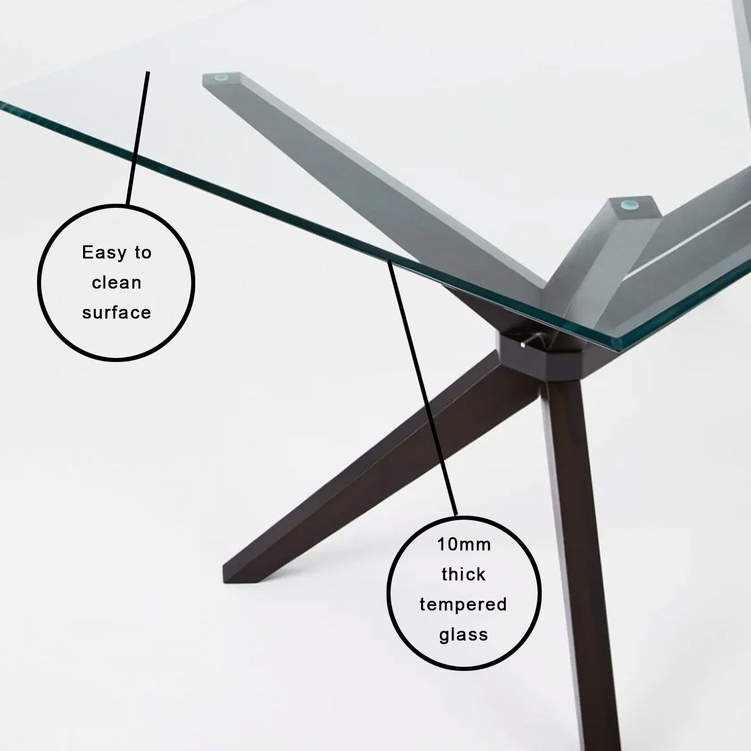 Table de salle à manger en bois Vista