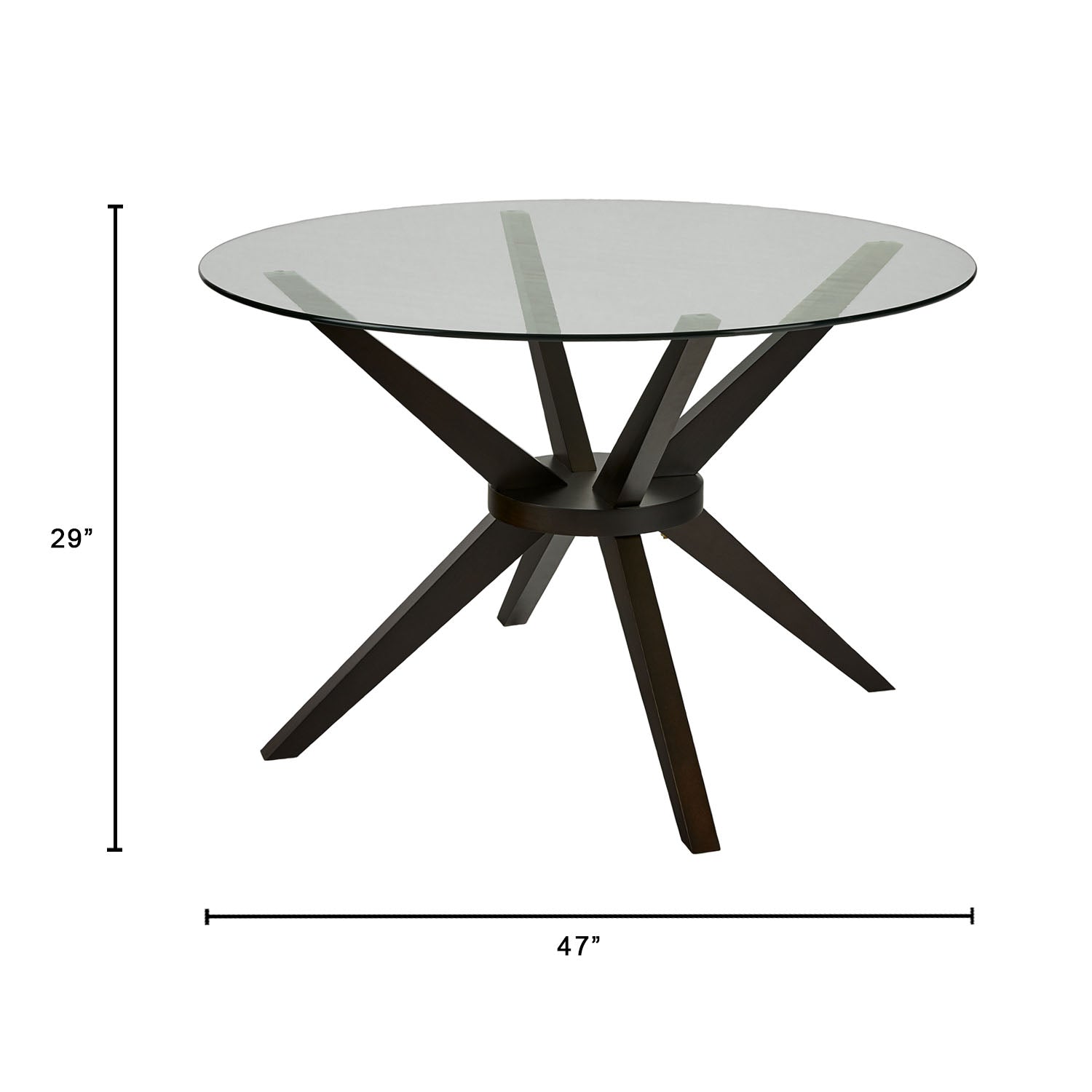 Table de salle à manger en bois Cecilia