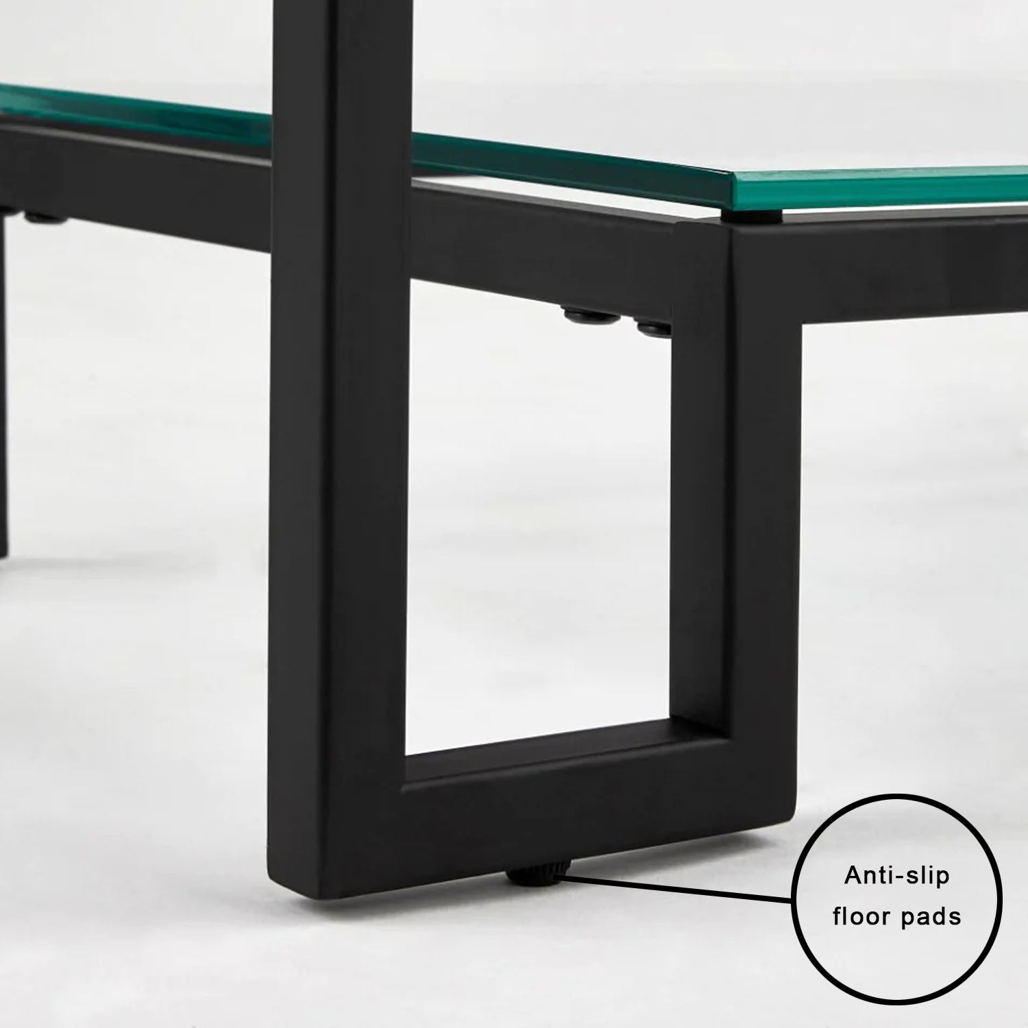 Table console Krista noire