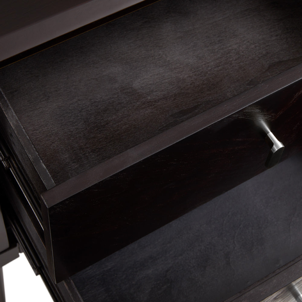 Table de nuit Colette : Argent