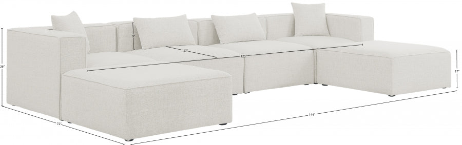 Cube modulaire sectionnel