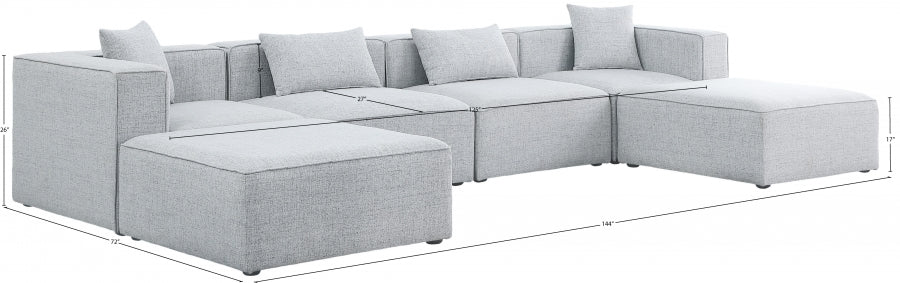 Cube modulaire sectionnel
