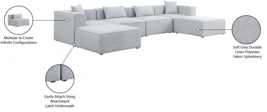 Cube modulaire sectionnel