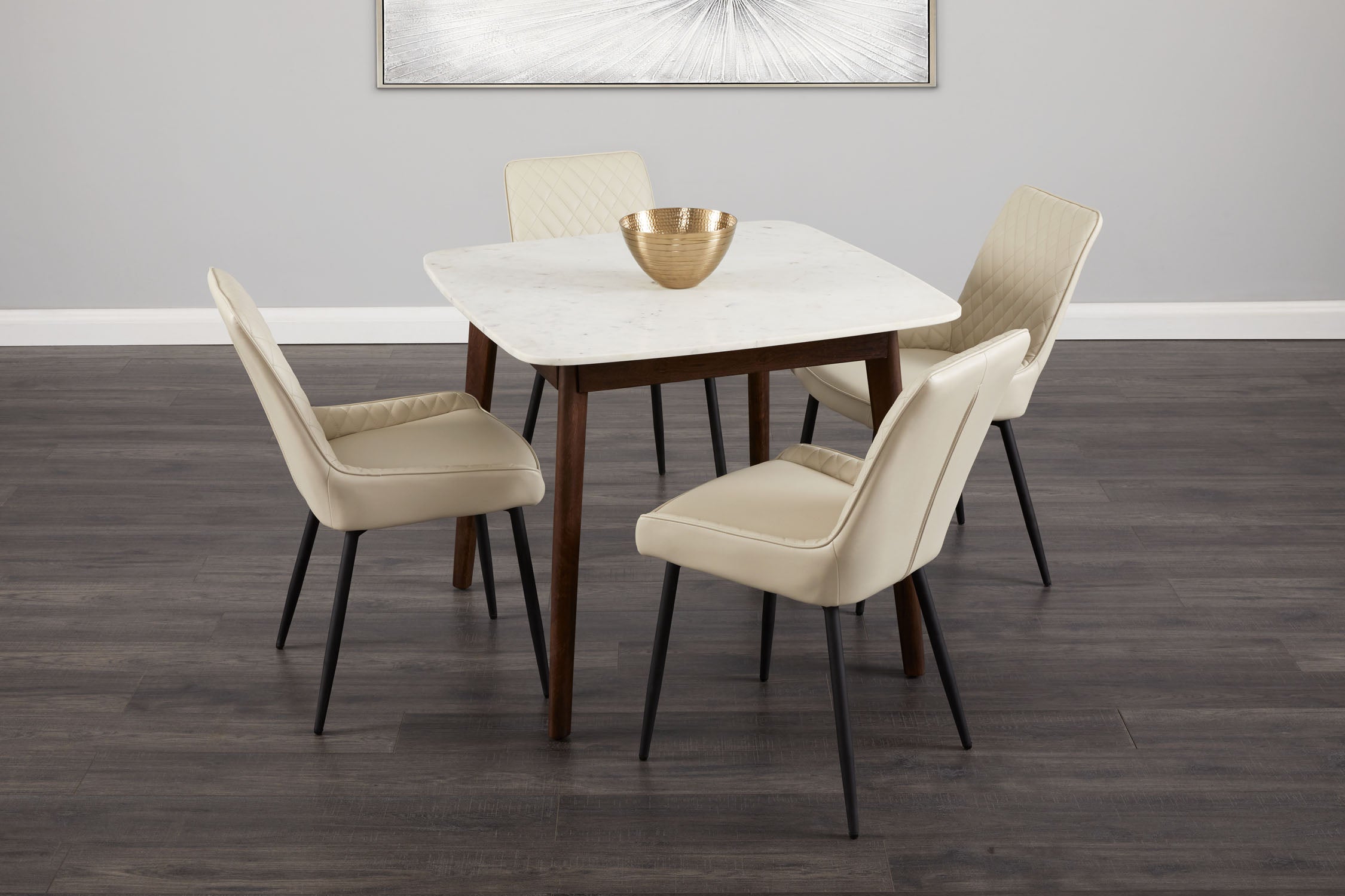 Table de salle à manger carrée Erin