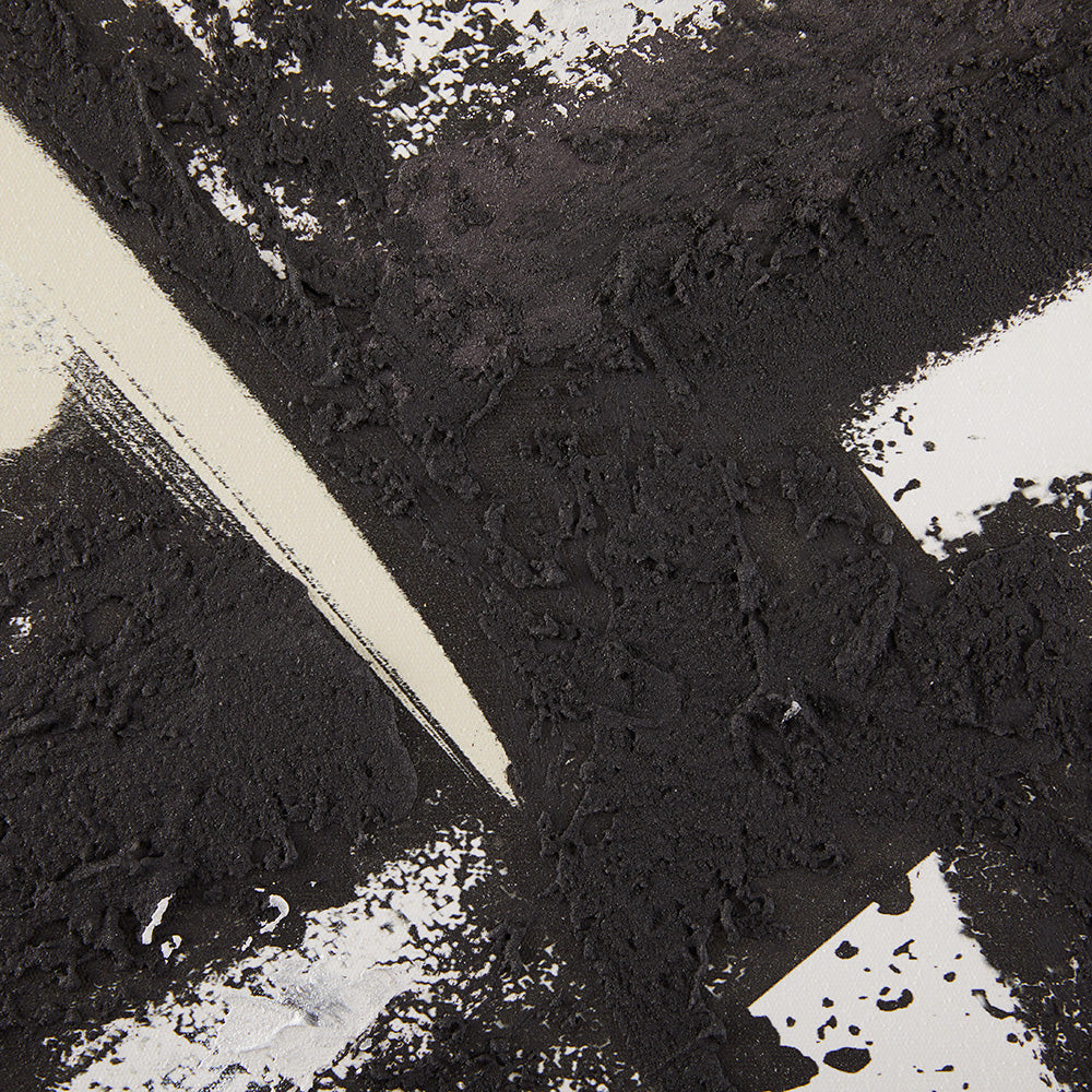 Peinture murale : noir et blanc