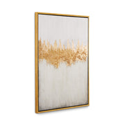 Peinture murale : Blanc et Or