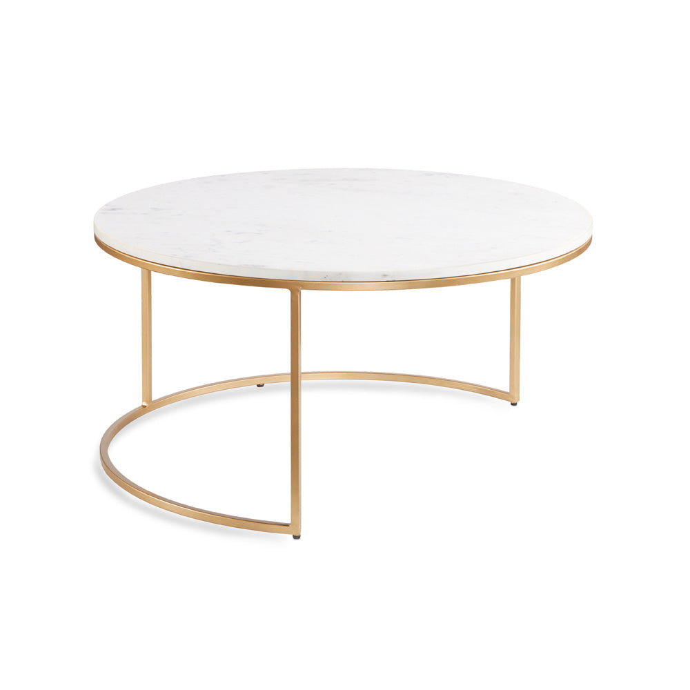 Tables basses gigognes Amelia : (lot de 2)