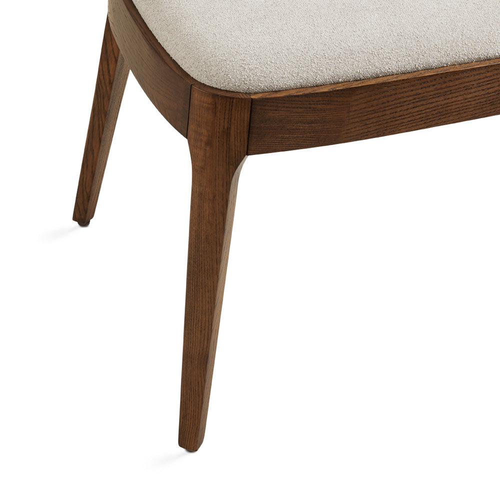 Chaise de salle à manger Marion : gris clair