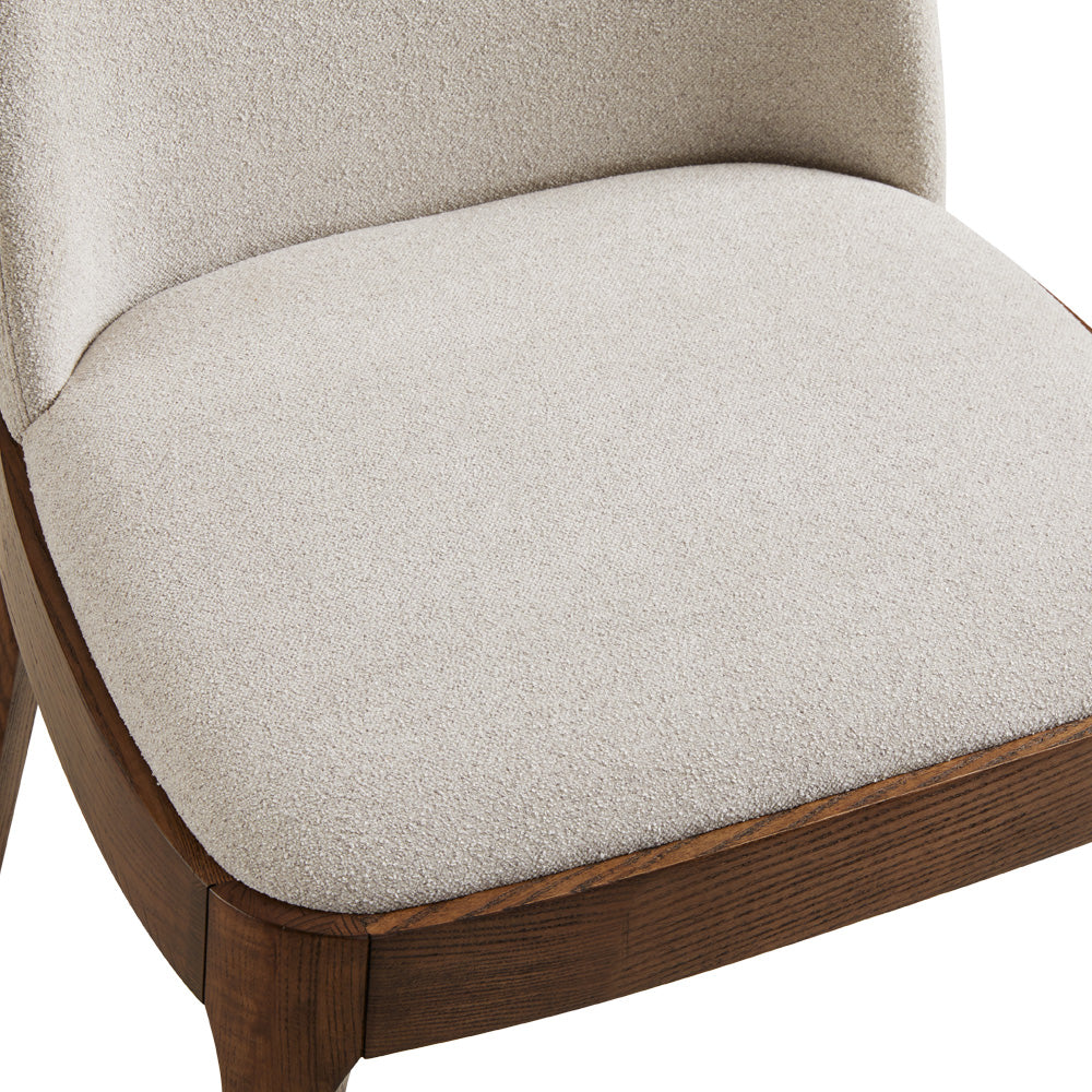 Chaise de salle à manger Marion : gris clair