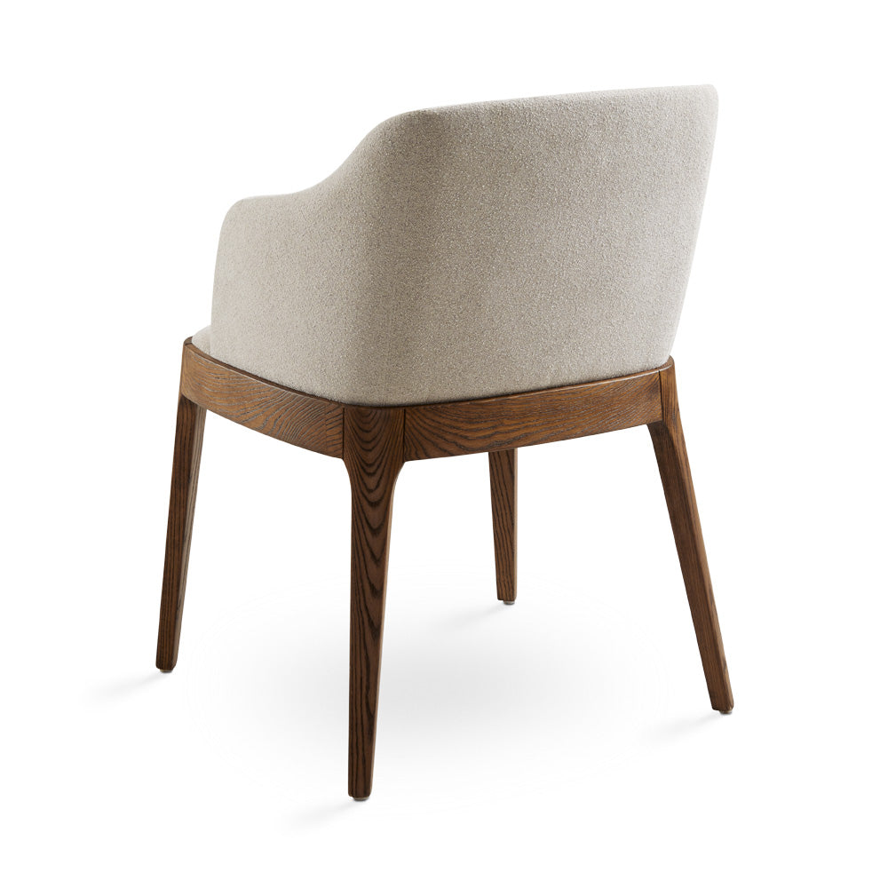 Chaise de salle à manger Antonia : gris clair