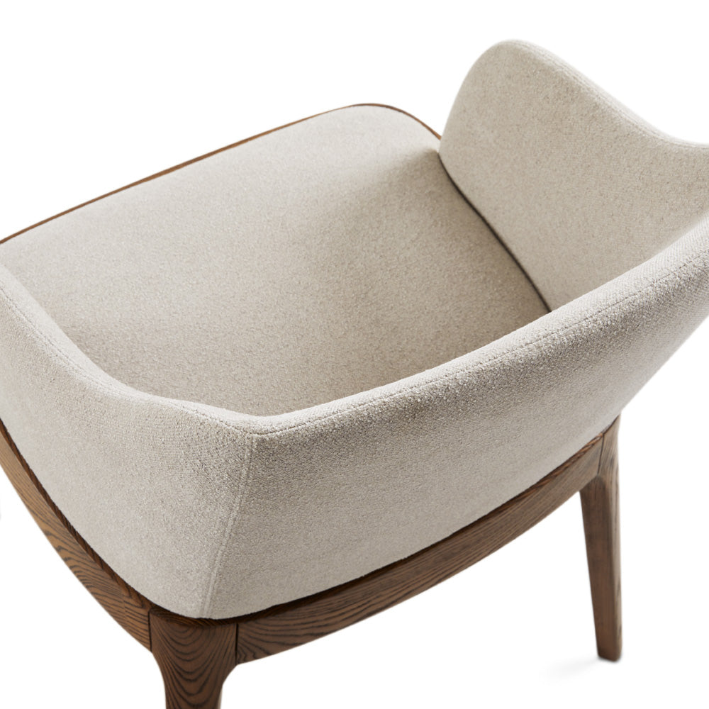 Chaise de salle à manger Antonia : gris clair