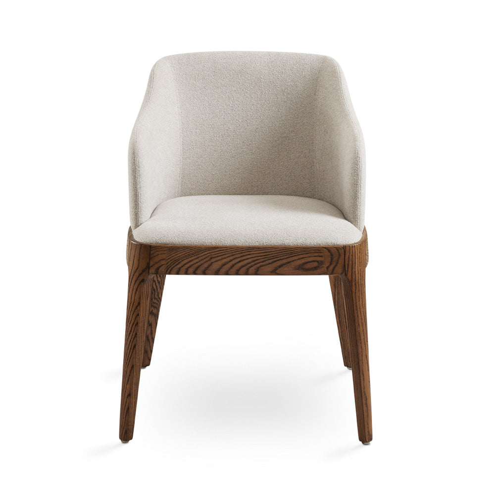 Chaise de salle à manger Antonia : gris clair
