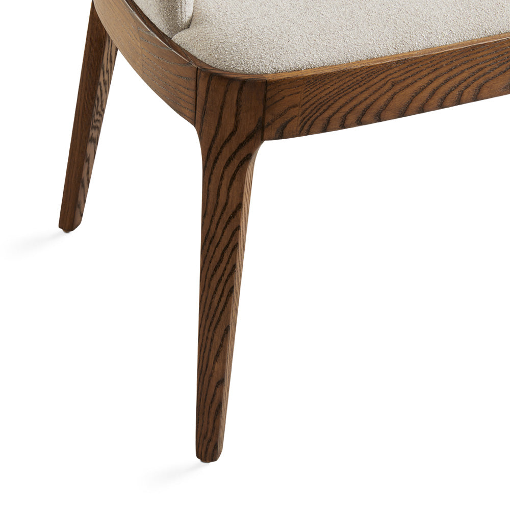Chaise de salle à manger Antonia : gris clair