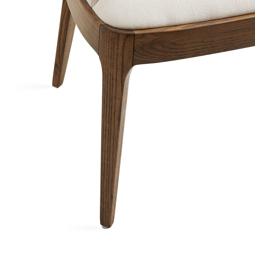 Chaise de salle à manger Antonia : ivoire