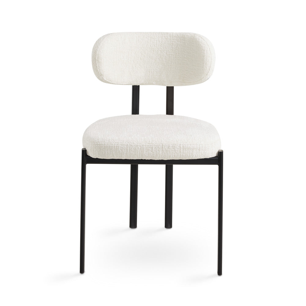 Chaise de salle à manger Otis : Lin crème