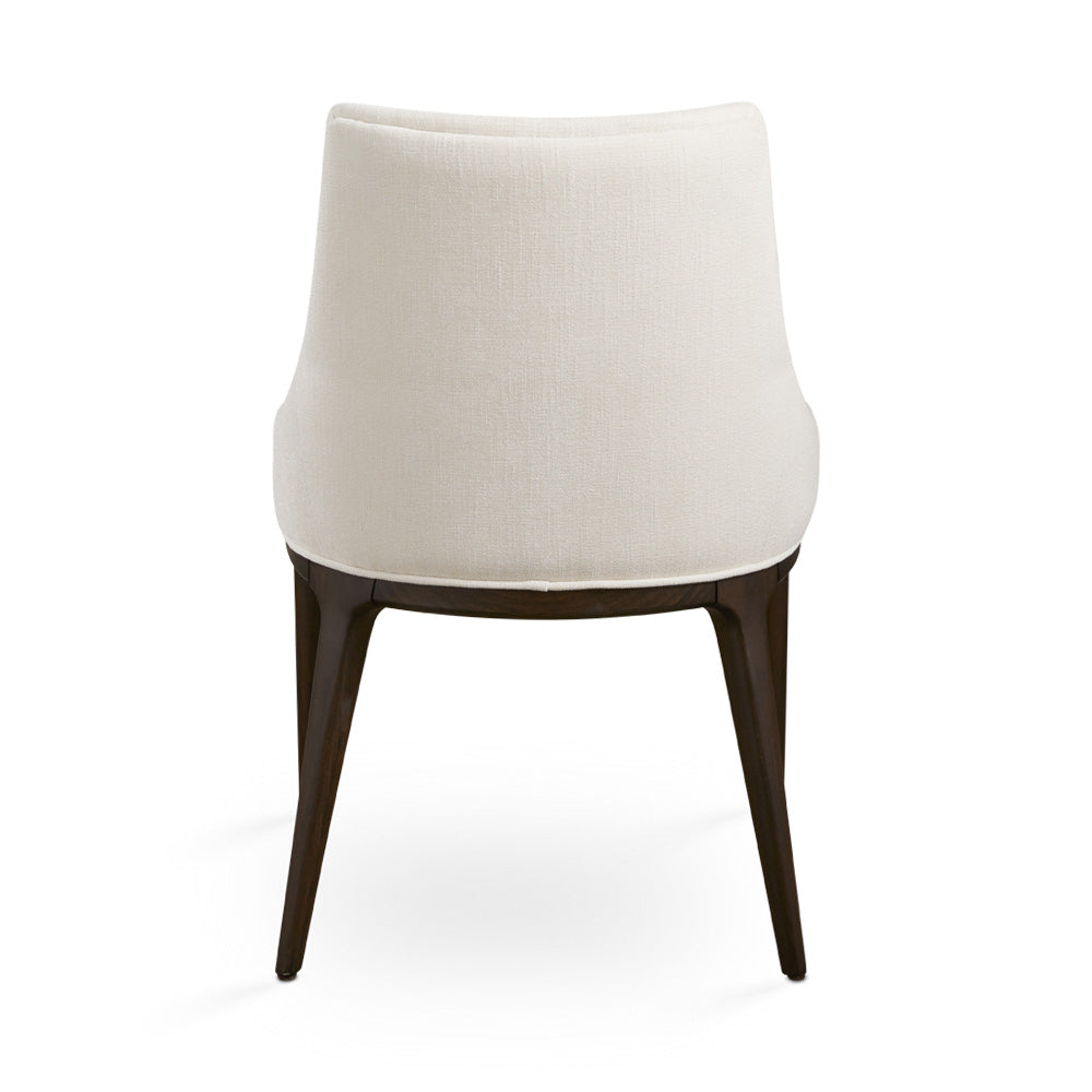 Chaise de salle à manger Everett : Lin ivoire
