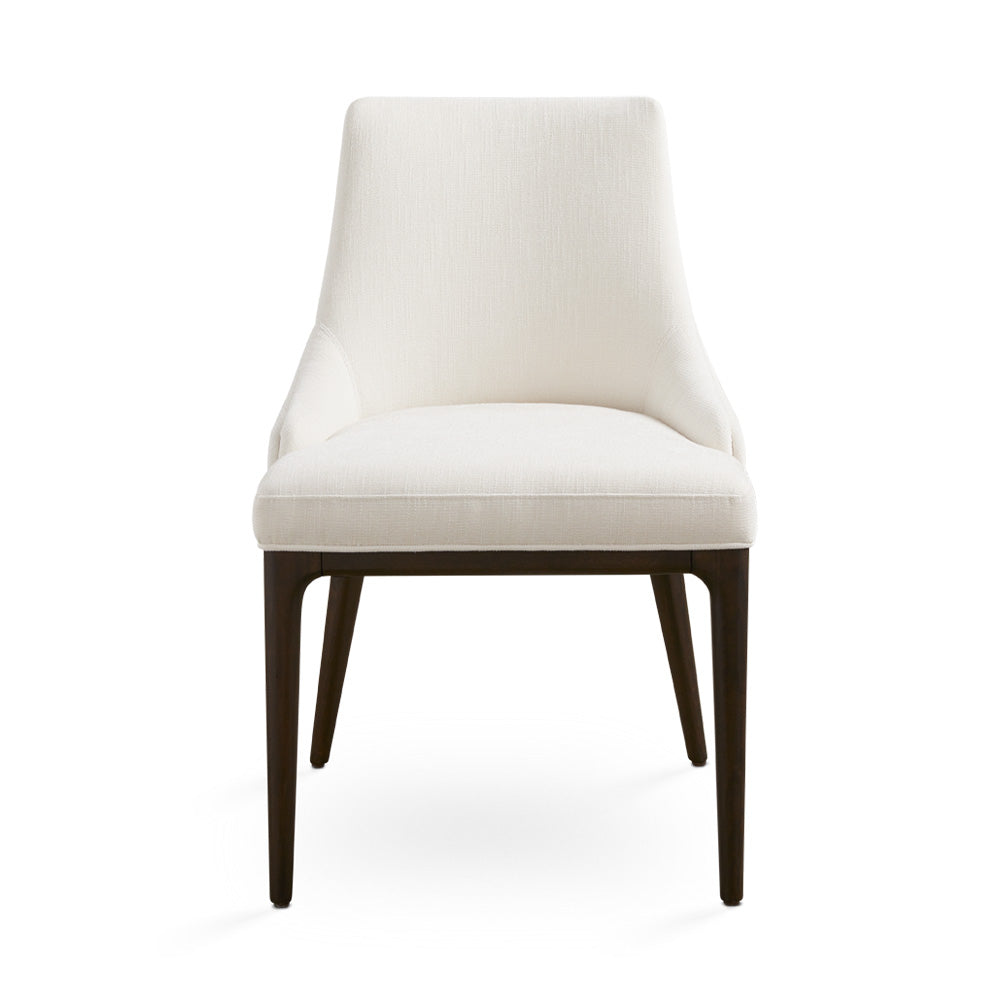 Chaise de salle à manger Everett : Lin ivoire