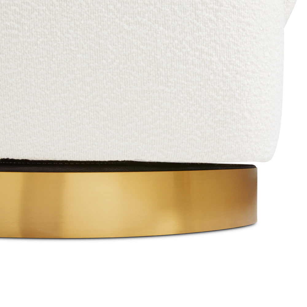 Fauteuil d'appoint pivotant Liam : Boucle