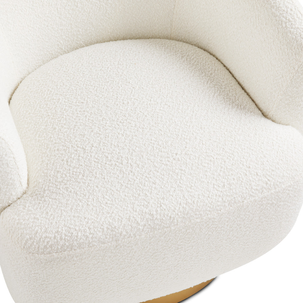 Fauteuil d'appoint pivotant Liam : Boucle