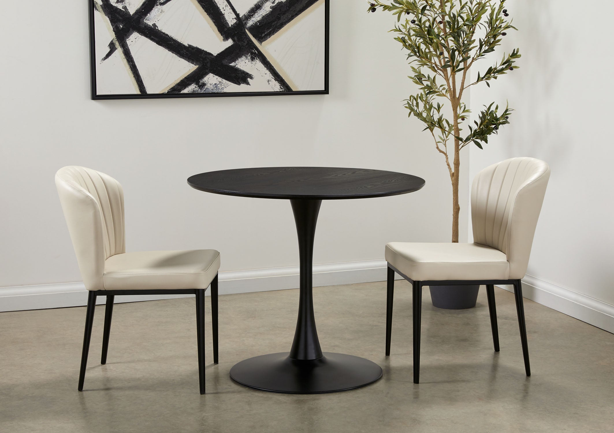 Table à manger tulipe : Frêne