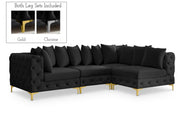 Sectionnel modulaire en velours Tremblay