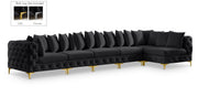 Sectionnel modulaire en velours Tremblay