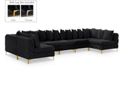 Sectionnel modulaire en velours Tremblay