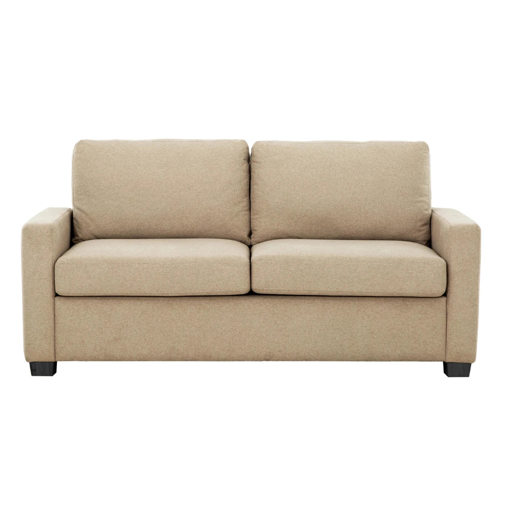 Canapé-lit Hagar beige – Compact et fonctionnel