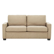 Canapé-lit Hagar beige – Compact et fonctionnel