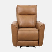 Primo Conrad Fauteuil Inclinable Électrique en Cuir Brun Palermo