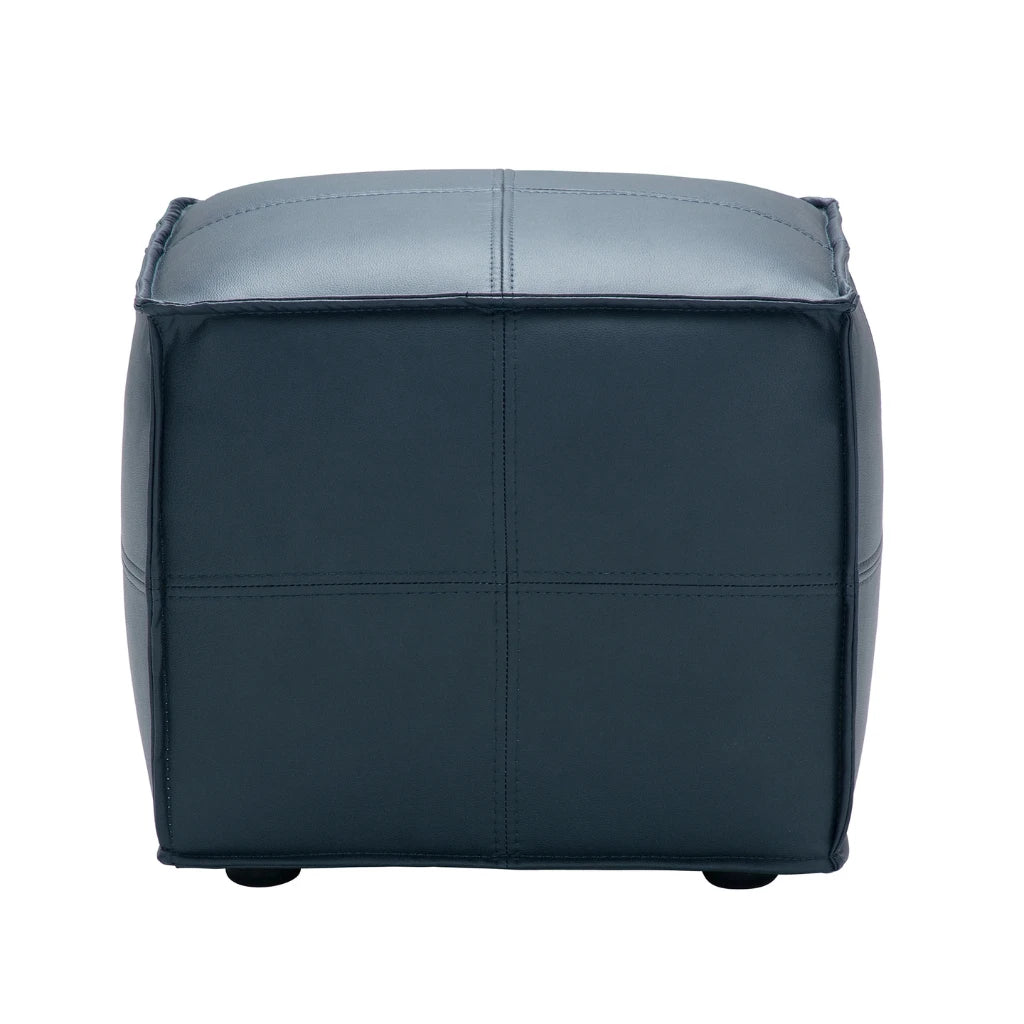 Pouf Silo Barksdale | Siège d'Appoint 20" Indigo