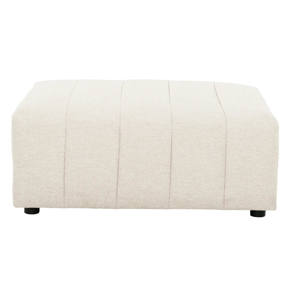 Lauriston : L'Ottoman Modulaire au Fini Axel Beige