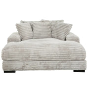 Lounger Cuddler Gris Mink | Confort pour Deux avec Port USB