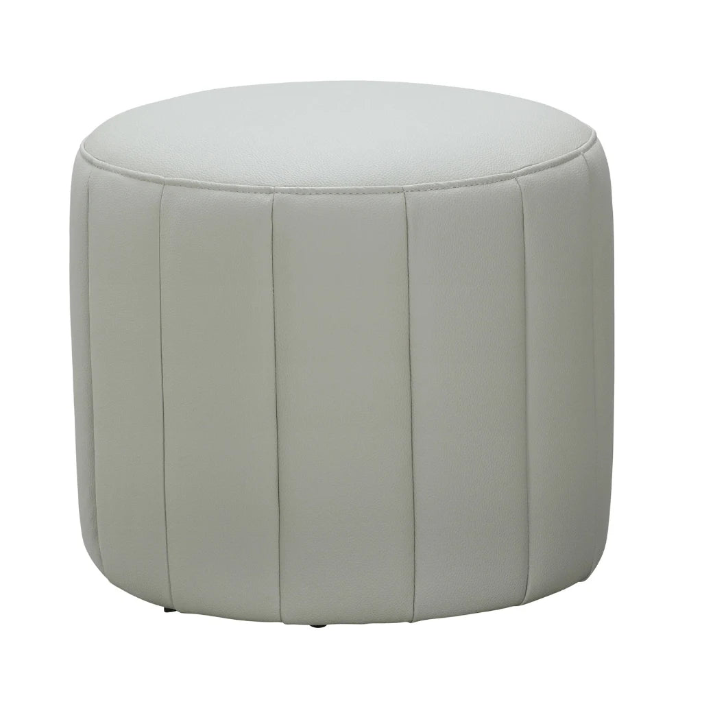 Pouf Isla Barksdale | Design Circulaire et Confort Gris