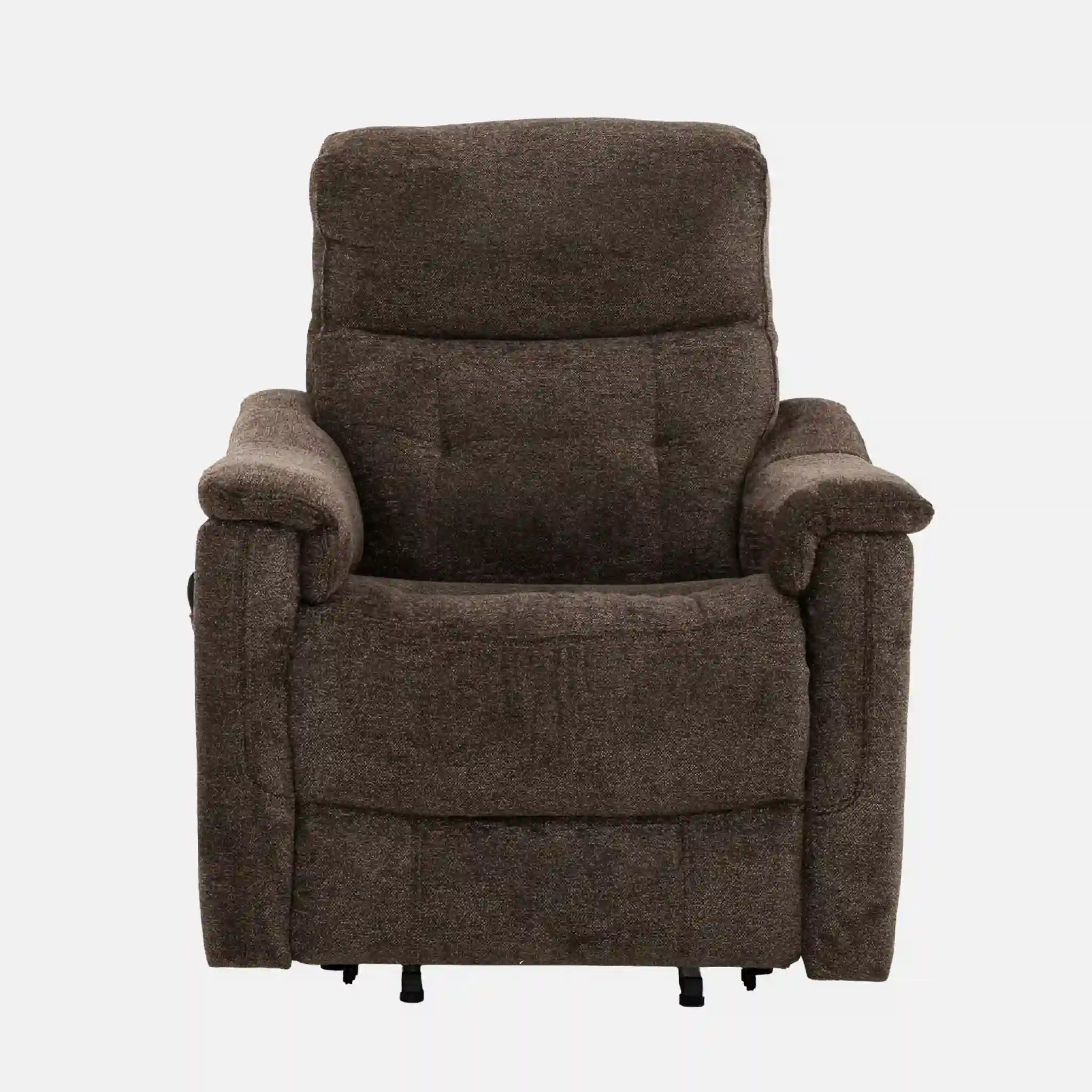 Primo Ladon Fauteuil Releveur Électrique en Tissu Brun Bayside