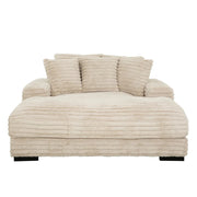 Lounger Cuddler Taupe | Détente Connectée et Port USB