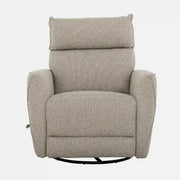 Primo Owen Fauteuil Berçant et Pivotant Inclinable en Tissu Beige