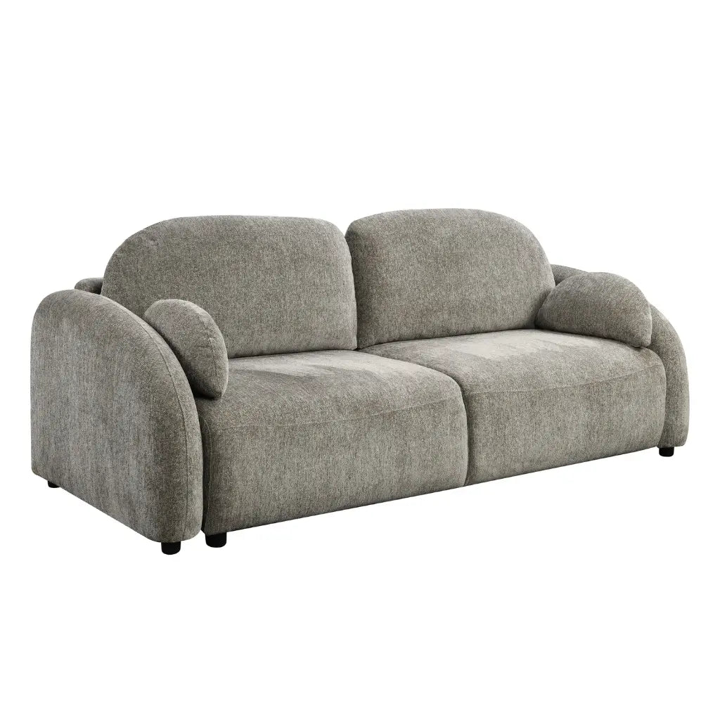 Canapé-lit Bellview en tissu Raven Gris