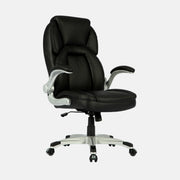 Sealy Stratus Fauteuil de Bureau Ergonomique Cuir Régénéré Noir