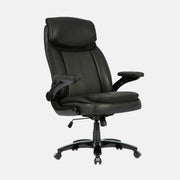 Sealy Denali Fauteuil de Bureau Ergonomique Cuir Simili Noir